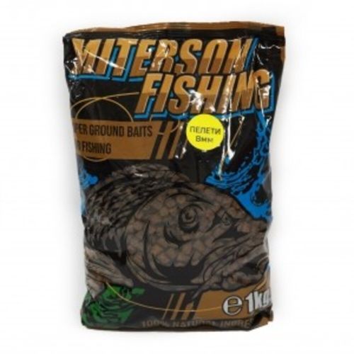 Пелети за риболов MITERSON Carp Fishmeal Pellets 8mm 1kg
