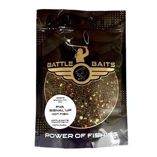 Микс за PVA BATTLE BAITS Signal’Up Hot Fish 400g