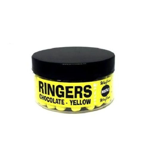 RINGERS Yellow WAFTER Mini 50g – продукт със затворен черен капак, подходящ за байонетен монтаж