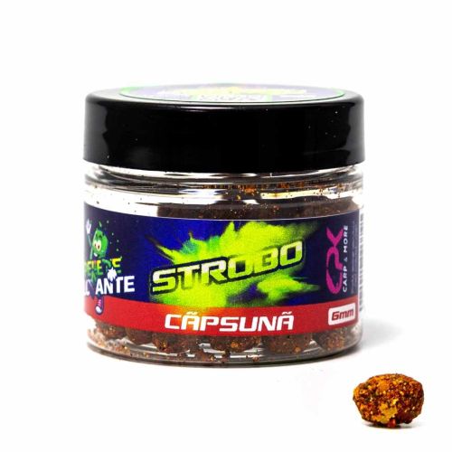 Пушещи плуващи дъмбели CPK STROBO FEEDER CAPSUNA 6/8 MM 3D 15 g