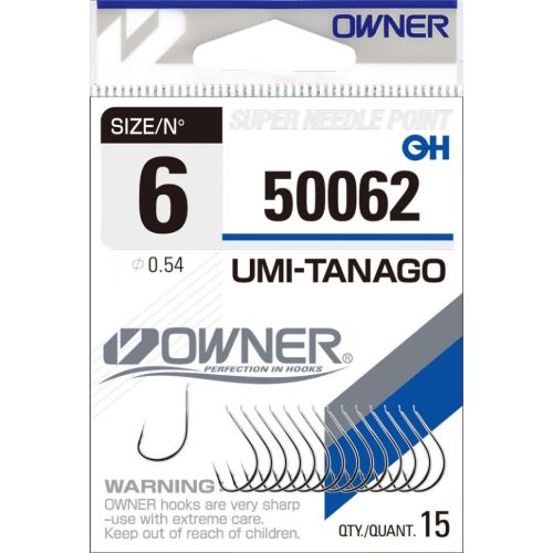 Куки за риболов OWNER Umi-Tango White