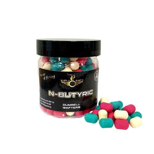 Фидер дъмбели за риболов BATTLE BAITS N-Butyric 8mm 35gr