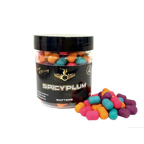 Фидер дъмбели за риболов BATTLE BAITS Spicy Plum 8mm 35gr