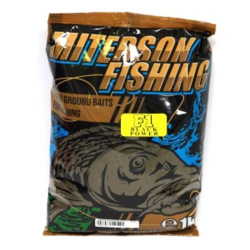 Захранка за риболов MITERSON F1 Black Power 1kg